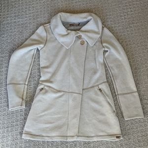 Prana wool blend sweater jacket